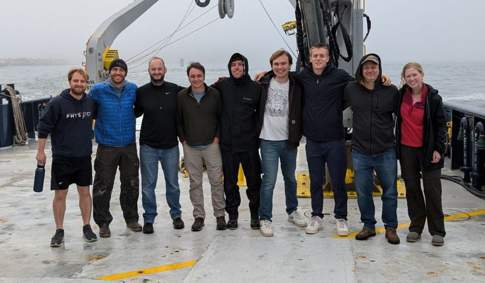 Group photo of the science party